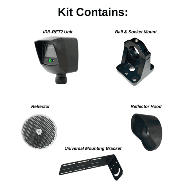 IRBRET2 RetroReflective Photoeye EMX Industries, Inc. Innovative